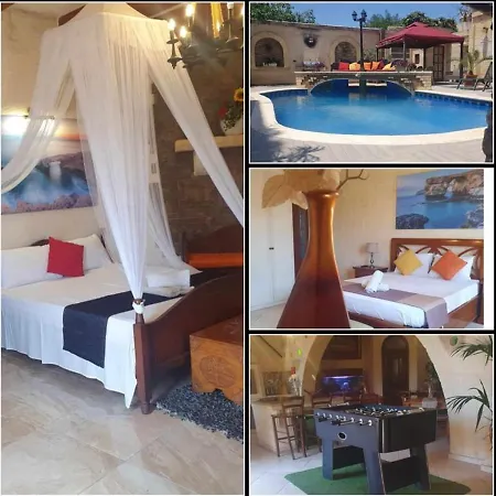 Renovated With Pool, Jacuzzi, Gym In The Village Centre * Nadur